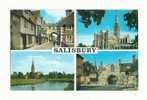 Cp, Angleterre, Salisbury, Multi-Vues, écrite 1979 - Salisbury