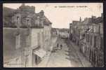 CPA  ANCIENNE- FRANCE- VARADES (44)- LA GRANDE RUE AVEC ANIMATION- ATTELAGE- FACTEUR- COMMERCES- - Varades