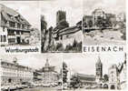 AK Eisenach Stadtansichten Mehrbildkarte - Eisenach