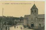 DOMFRONT - Eglise Notre Dame Sur L´Eau Et Avenue De La Gare  PRIX FIXE - Domfront