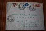 1955 LETTRE DE MADAGASCAR > FIANARANTSOA > CACHET MANUELS LISIBLES EX COLONIE FRANCAISE P/ FLERS PAR AVION - Storia Postale