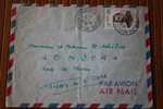 1955 LETTRE DE MADAGASCAR  > FIANARANTSOA > CACHET MANUELS LISIBLES EX COLONIE FRANCAISE P/ FLERS PAR AVION AIR MAIL - Brieven En Documenten