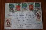 1957 LETTRE DE MADAGASCAR = > FIANARANTSOA > CACHET MANUELS LISIBLES EX COLONIE FRANCAISE P/ FLERS PAR AVION AIR MAIL - Cartas & Documentos