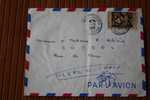 1958 LETTRE DE MADAGASCAR = > FIANARANTSOA > CACHET MANUELS LISIBLES EX COLONIE FRANCAISE P/ FLERS PAR AVION  AIR MAIL - Storia Postale