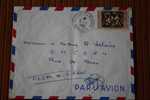 1958 LETTRE DE MADAGASCAR = > FIANARANTSOA > CACHET MANUELS LISIBLES EX COLONIE FRANCAISE P/ FLERS PAR AVION  AIR MAIL - Covers & Documents