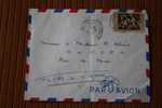 1958 LETTRE DE MADAGASCAR = > FIANARANTSOA > CACHET MANUELS LISIBLES EX COLONIE FRANCAISE P/ FLERS PAR AVION  AIR MAIL - Storia Postale