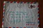 1955 LETTRE DE MADAGASCAR = > FIANARANTSOA > CACHET MANUELS LISIBLES EX COLONIE FRANCAISE P/ FLERS PAR AVION AIR MAIL - Brieven En Documenten