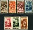 Saar B30-36 Mint Hinged Semi-Postal Set From 1931 - Unused Stamps