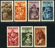 Saar B47-53 Mint Hinged Semi-Postal Set From 1934 - Nuevos