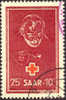 Saar B75 XF Used Relief For The Hungry Semi-Postal From 1950 - Gebraucht