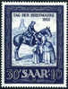 Saar B91 Mint Lightly Hinged For Post Day 1952 - Ungebraucht