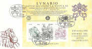 VAT001 - Vatican Bloc Réforme Du Calendrier Grégorien Sur Lettre  1er Jour (1982) - Used Stamps