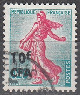 Réunion 1961 Michel 415 O Cote (2005) 0.40 € La Semeuse De Piel Cachet Rond - Usati