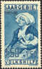 Saar B8 XF Mint Hinged Semi-Postal From 1927 - Nuovi