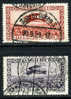 Saar C1-2 Used Airmails From 1928 - Posta Aerea