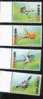 Norfolk - Spiders,set Of 4 Stamps,  MNH - Spinnen