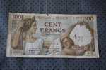 ANCIEN FRANCS  BILLET DE BANQUE DE FRANCE  DE 100 F DE 1941  SULLY CIRCULE AU XXEME SIECLE - 100 F 1939-1942 ''Sully''