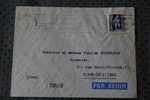 ENVELOPPE LETTRE PAR AVION =>ALGER EX COLONIE FRANCAISE 1952 CASERNE D´ORLEANS P/ FLERS KRAG >zouave Caserne D'Orleans - Storia Postale