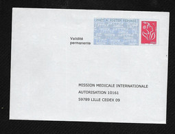 REPIQUAGE LAMOUCHE / PAP-réponse 10161 / Mission Médicale Internationale N° 07  P 294/ Petit  Format Non Circulé (lot G) - Prêts-à-poster:Overprinting/Lamouche