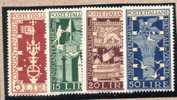 ITALIE : TP N° 532/535 ** - Mint/hinged