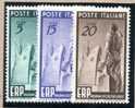 ITALIE : TP N° 539/541 ** - Mint/hinged