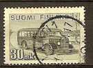 FINLAND 1946 Postal Motor Coach  - 30m. - Black  FU - Usati