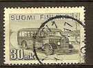 FINLAND 1946 Postal Motor Coach  - 30m. - Black  FU - Used Stamps