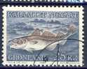 #Greenland 1980. Fish: Cod. Michel 129. Cancelled(o) - Usati