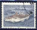 #Greenland 1980. Fish: Cod. Michel 129. Cancelled(o) - Used Stamps