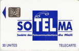 # MALI 5 Sotelma - Bleu Afnor 30 Sc5   Tres Bon Etat - Mali