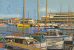 VIAREGGIO - Darsena / Bassin Du Port Avec Nombreux Bateaux  / Basin / Binnenhafen - Circulée En 1964 - 2 Scans - Viareggio