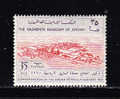 T)1961,JORDANIA,PETRULEUM,OPENING OF OIL REFINERY AT ZARKA,MNH,SCN 375,PERF 14X13.- - Jordania