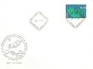 49686)lettera F.d.c. Finlandese Con Un Valore + Annullo - FDC