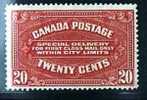 Special Delivery Scott E2a  Wet  Printing  Smaller Stamp  MH - Correo Urgente