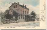 GODINNE-LA GARE-STATION-SUPERBE -CARTE COLOREE-NELS-SERIE7 NO49 - Yvoir