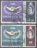 HONG KONG  -   Intl. Cooperation Year Issue - 1965 - Mi. 216 / 7  - Used - Used Stamps