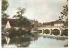 J   :  Vienne :  LA  TRIMOUILLE  :  Le  Pont  Sur  La   Benaize  , Coin  De  Pêche - La Trimouille