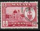 MALAYA---Penang  Scott #  59  VF USED - Penang