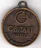 Médaille : Guitart Hotels : Www.guitarthotels.com - Altri & Non Classificati