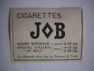 PUB-PUBLICITE- Tabac - Cigarettes - JOB -  1930 -  Havane - Virginia - Publicités