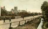 SUTTON-ON-TRENT  -  THE BRIDGE  -  1945  -  BELLE CARTE  ANIMEE  - - Altri & Non Classificati