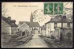 CPA  ANCIENNE- FRANCE- MALESHERBES (45)- RUE DU CHATEAU- EGLISE- ANIMATION - Malesherbes