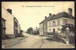 CPA  ANCIENNE- FRANCE- OUZOUER-SUR-TRÉZÉE (45)- AVENUE DE LA GARE- MAISONS EN GROS PLAN - Ouzouer Sur Loire