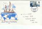 Grande-Bretagne: 1967 Belle Fdc Sir Francis Chichester, Voyage Autour Du Monde - 1952-71 Ediciones Pre-Decimales