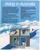 Australie: Petit Pack Avec Série Sur Le Ski, Slalom, Descente, Acrobatique Et Ski De Fond - Presentation Packs