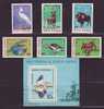 Romania Rumanien 1980, Mi 3705-3710 Bl. 167, European Nature Protection Year, Animals --- MNH ** - Neufs