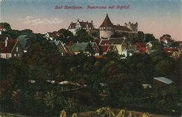 AK Bad Bentheim Panorama Burg Pulverturm Color ~1920 #02 - Bad Bentheim