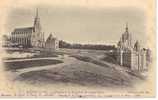 CPA De Bon-Secours   L'Eglise Et Le  Monument De Jeanne D'Arc - Bonsecours