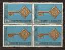 Italia Italy Europa CEPT 1968 Block Of 4  MNH - 1968