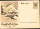 Jeux Olympiques Hiver 1936  Garmisch Partenkirchen  Entier Postal Postal Stationery - Hiver 1936: Garmisch-Partenkirchen